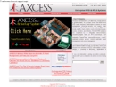Website Snapshot of AXCESS, INC.